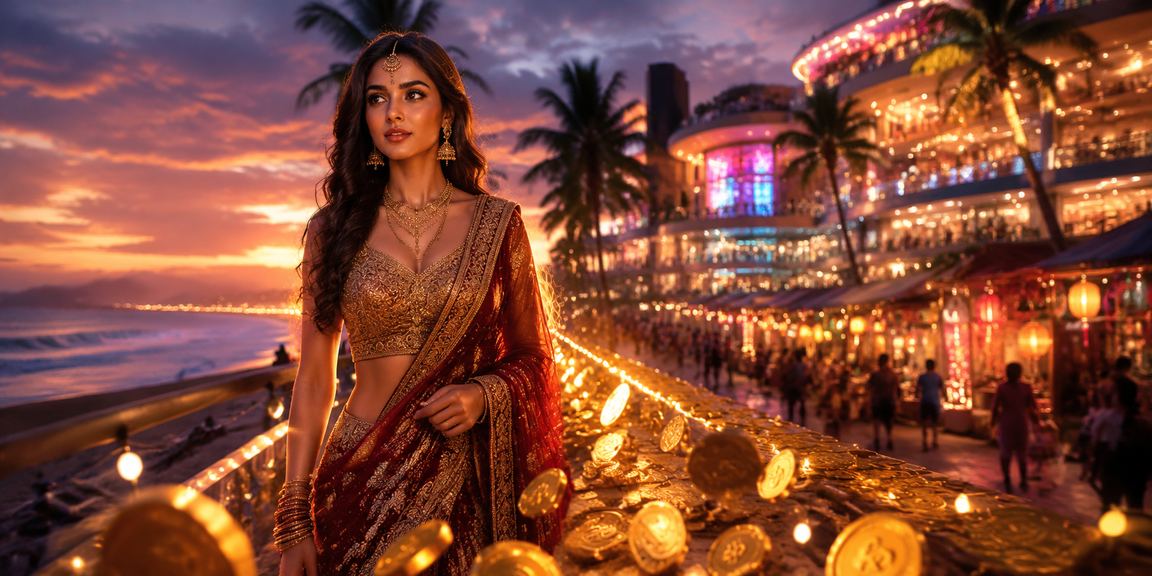 Entertainment at Goa beach casino supporting cricket betting players